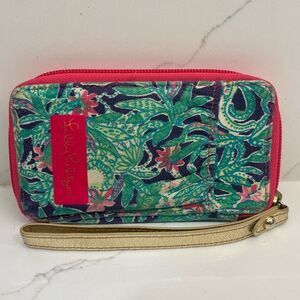 Lilly Pulitzer Floral Wristlet